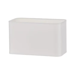 Paralume Cassy 30 X 15 X 18 Cm Bianco