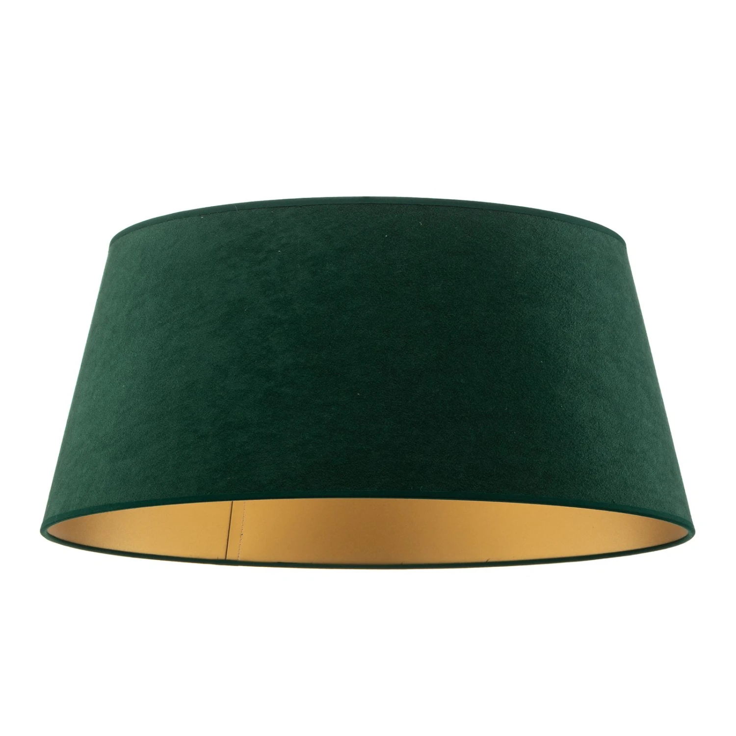 Paralume Cone Altezza 22,5 Cm, Verde Scuro/oro 4 Paralume Cone Altezza 22,5 Cm, Verde Scuro/oro - immagine 4