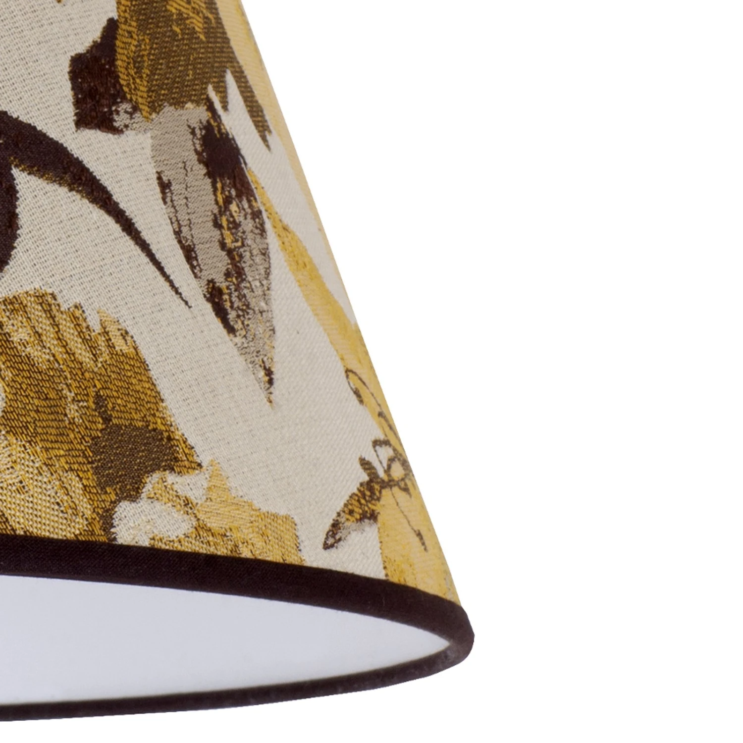 Paralume Sofia Altezza 31 Cm, Motivo Fiori Giallo 4 Paralume Sofia Altezza 31 Cm, Motivo Fiori Giallo - immagine 4