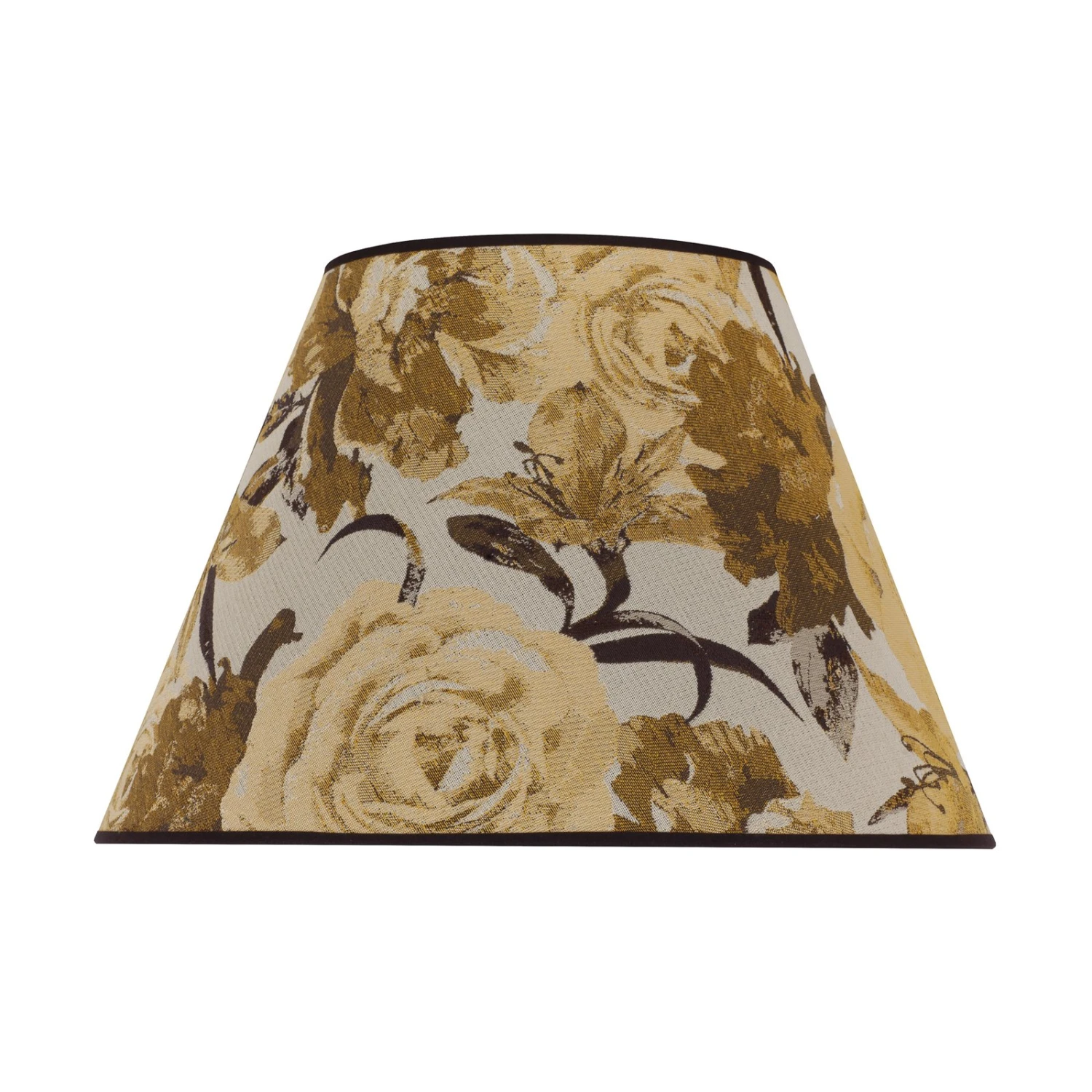 Paralume Sofia Altezza 31 Cm, Motivo Fiori Giallo 1 Paralume Sofia Altezza 31 Cm, Motivo Fiori Giallo