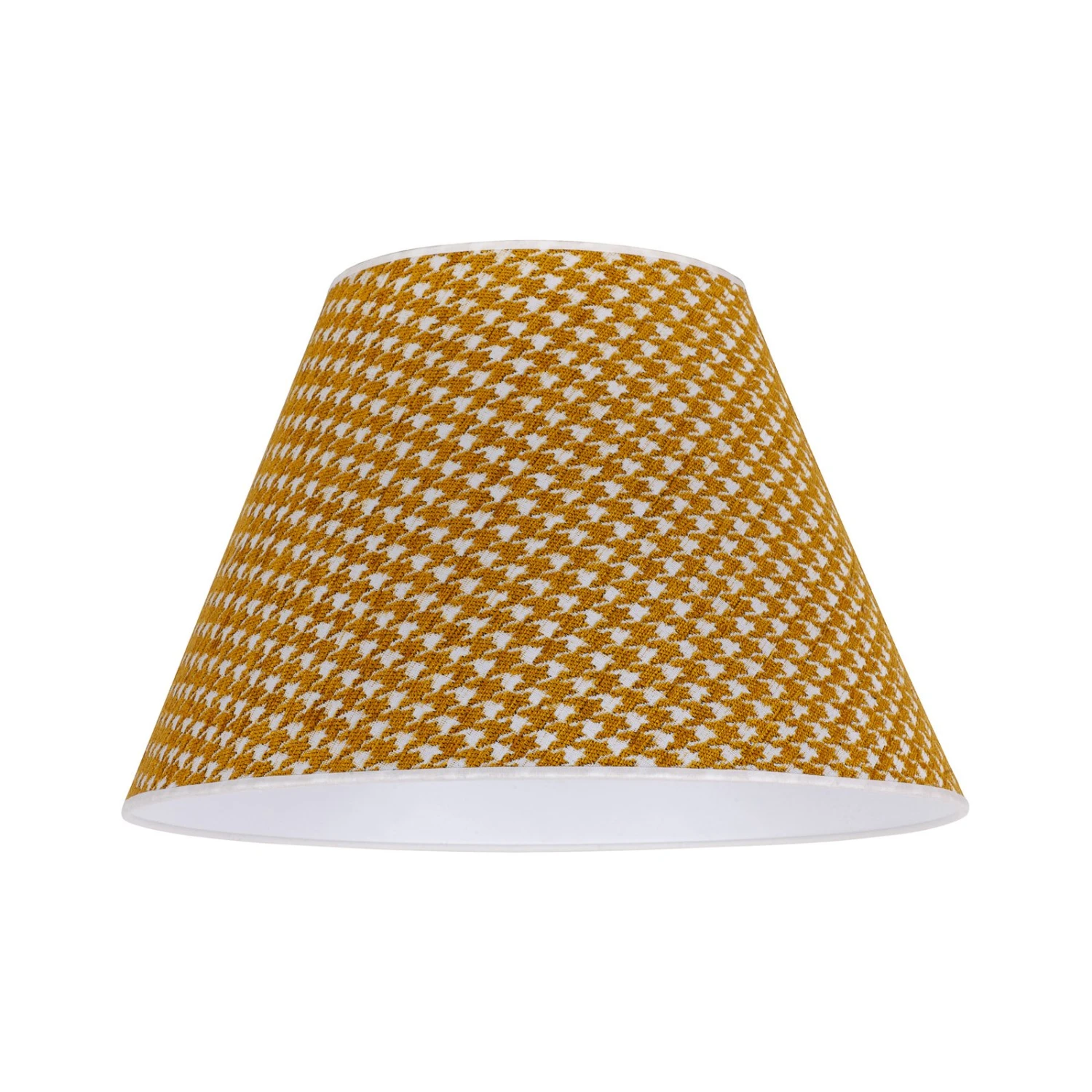 Paralume Sofia 31 Cm, Pied-de-poule Giallo 2 Paralume Sofia 31 Cm, Pied-de-poule Giallo - immagine 2