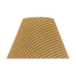 Paralume Sofia 31 Cm, Pied-de-poule Giallo