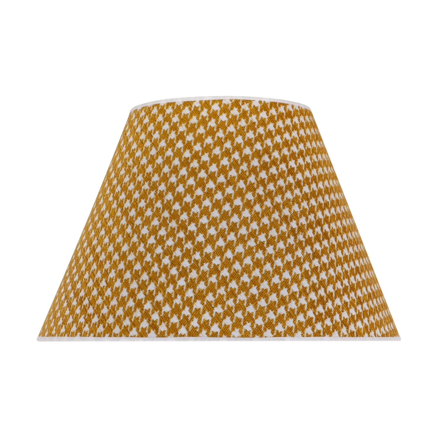 Paralume Sofia 31 Cm, Pied-de-poule Giallo 1 Paralume Sofia 31 Cm, Pied-de-poule Giallo