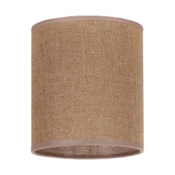 Paralume Roller, Marrone Chiaro, Ø 13cm, Alto 15cm