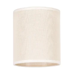 Paralume Roller, Beige, Ø 13 Cm, Altezza 15 Cm