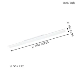 EGLO Connect Salobrena-C, Plafoniera LED 120 Cm -Philips Hue Shop 3032499 5