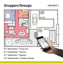 EGLO Connect Marghera-Z Lampada LED A Sospensione 8 EGLO Connect Marghera-Z Lampada LED A Sospensione -Philips Hue Shop 3032678 3