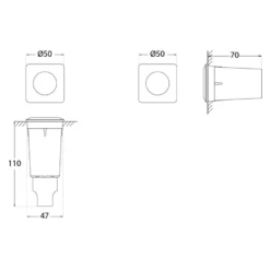 Spot LED Aldo Angolare Nero/trasparente 3.000K 12 Spot LED Aldo Angolare Nero/trasparente 3.000K -Philips Hue Shop 3538162 5
