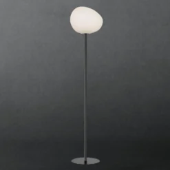 Foscarini Gregg Media Da Terra, 151 Cm, Grafite