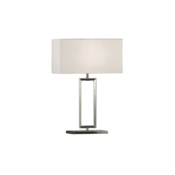 Helestra Enna 2 Lampada Da Tavolo, Tessuto, 30 Cm