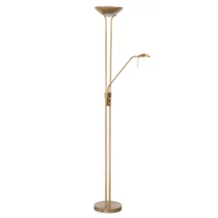 Lampada LED Da Terra Lunaria Con Luce Di Lettura