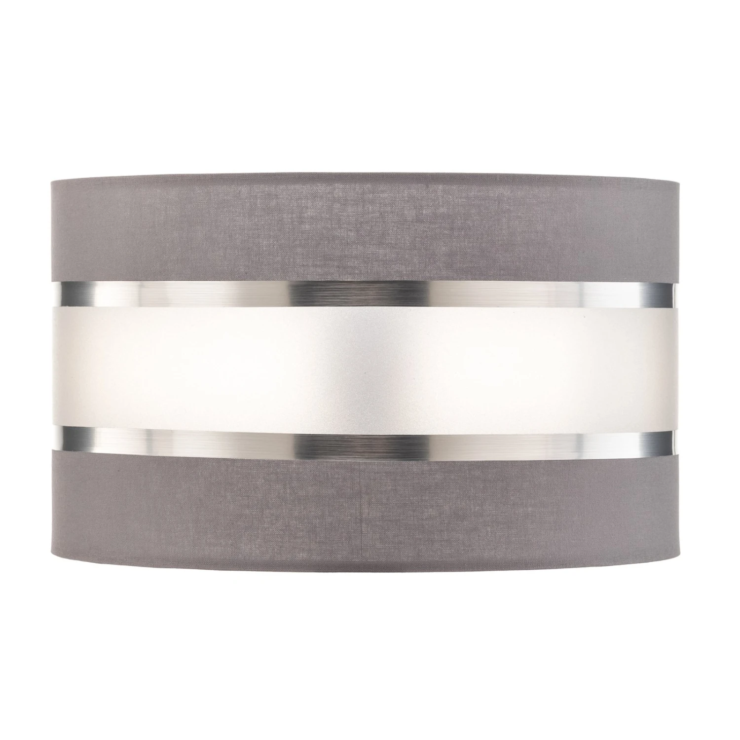 Paralume Helen E27 Ø25/altezza 20cm Grigio/argento 4 Paralume Helen E27 Ø25/altezza 20cm Grigio/argento - immagine 4