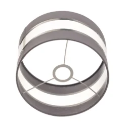 Paralume Helen E27 Ø25/altezza 20cm Grigio/argento 13 Paralume Helen E27 Ø25/altezza 20cm Grigio/argento -Philips Hue Shop 4549344 6