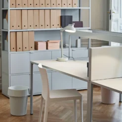 HAY PC Double Arm Lampada LED Da Scrivania, Cenere -Philips Hue Shop 4553033 4