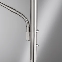 Piantana LED Dent Con Braccio Lettura, CCT, Nichel -Philips Hue Shop 4582004 2