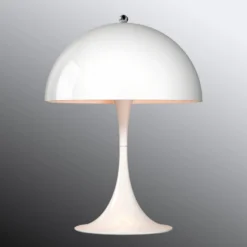 Louis Poulsen Panthella Mini Lampada Tavolo Bianco