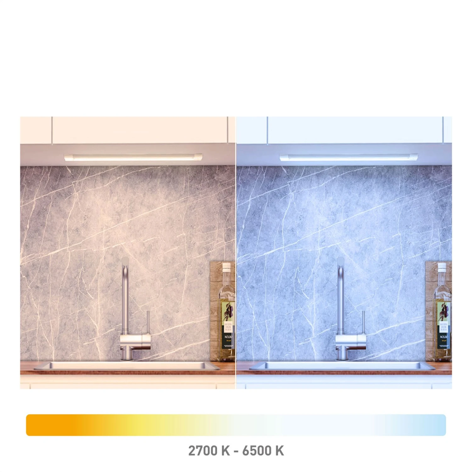 Müller Licht Tint Lampada LED Da Mobili Alba, 50cm 3 Müller Licht Tint Lampada LED Da Mobili Alba, 50cm - immagine 3