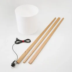 Quitani Piantana Nida, Struttura In Legno, Paralume Bianco -Philips Hue Shop 6722443 8