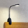 Prios Lampada Con Morsetto Najari, Nero, Batteria Ricaricabile, USB, 51 Cm