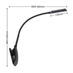 Prios Lampada Con Morsetto Najari, Nero, Batteria Ricaricabile, USB, 51 Cm -Philips Hue Shop 6733002 4