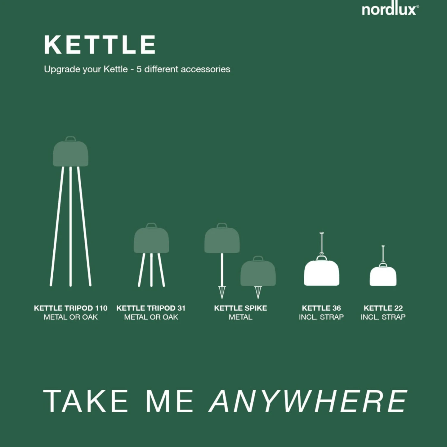 Nordlux Lampada Da Tavolo LED Kettle Treppiede In Metallo, Paralume 36cm 4 Nordlux Lampada Da Tavolo LED Kettle Treppiede In Metallo, Paralume 36cm - immagine 4