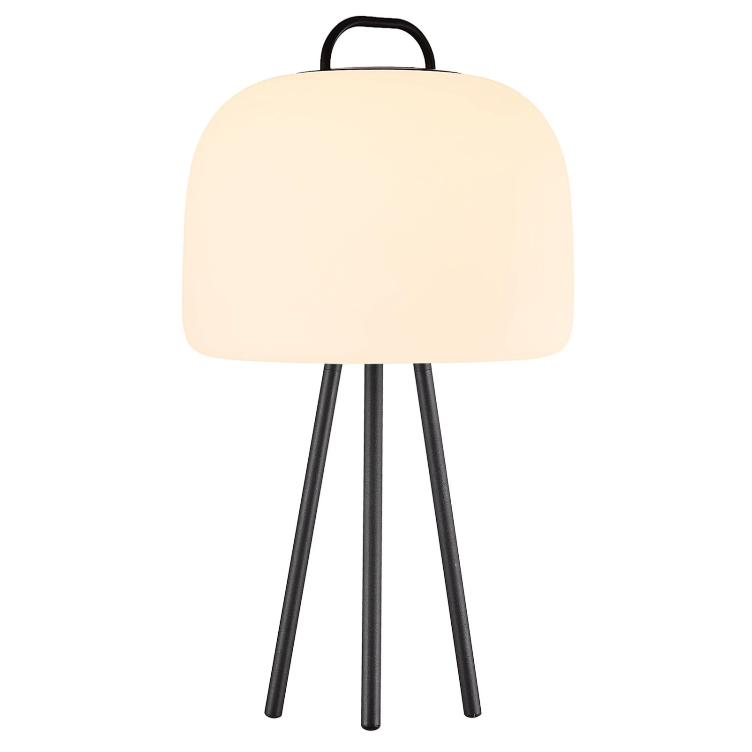 Nordlux Lampada Da Tavolo LED Kettle Treppiede In Metallo, Paralume 36cm 1 Nordlux Lampada Da Tavolo LED Kettle Treppiede In Metallo, Paralume 36cm