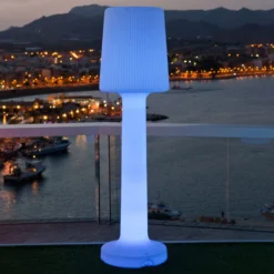 Lampada Da Terra Newgarden Carmen Con Batteria Ricaricabile, Altezza 110 Cm