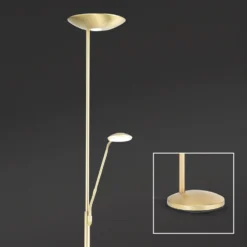 Orion Piantana LED Cobra Con Luce Di Lettura, Ottone 7 Orion Piantana LED Cobra Con Luce Di Lettura, Ottone -Philips Hue Shop 7255391 2