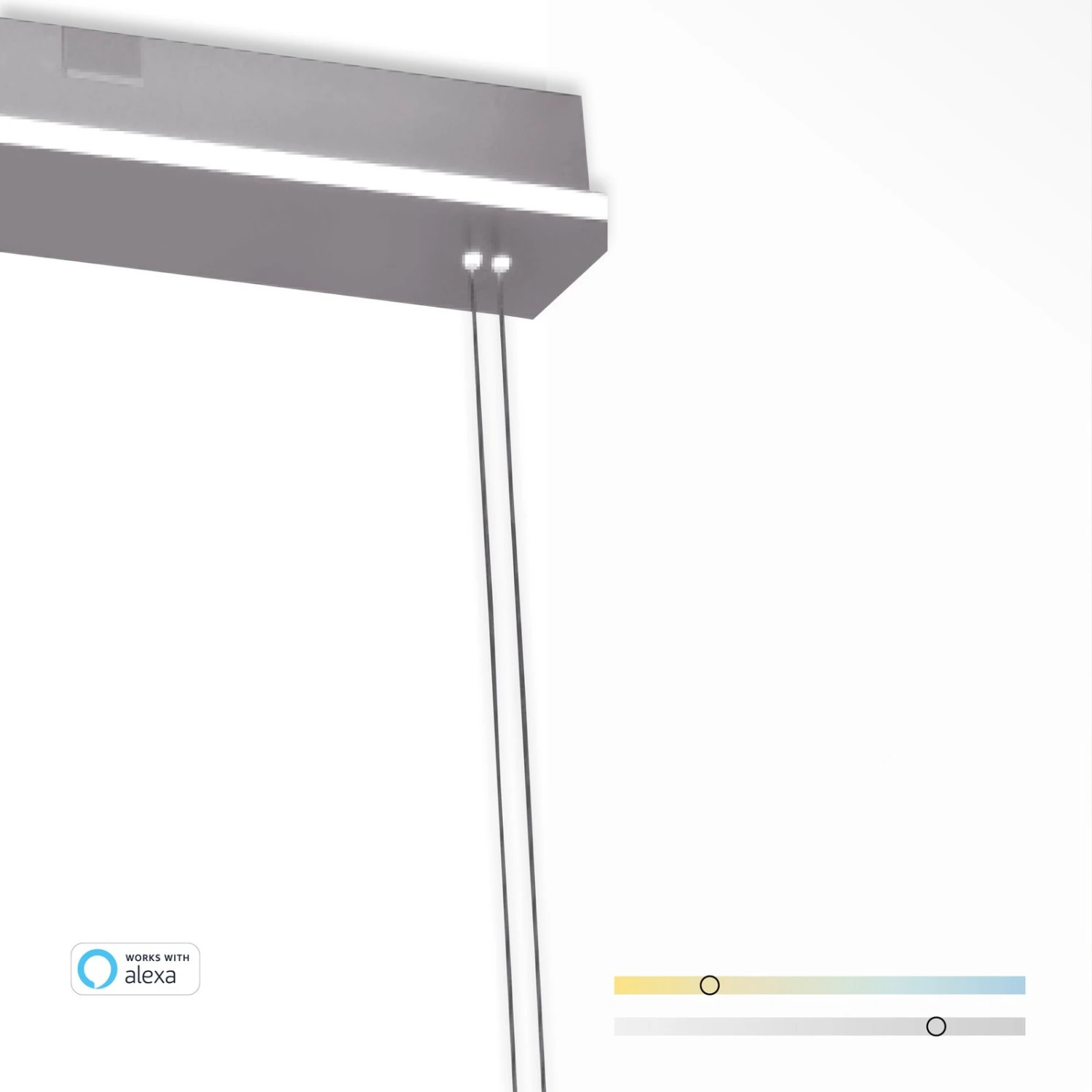Paul Neuhaus Q-ETIENNE LED A Sospensione, 4 Luci 8 Paul Neuhaus Q-ETIENNE LED A Sospensione, 4 Luci - immagine 8