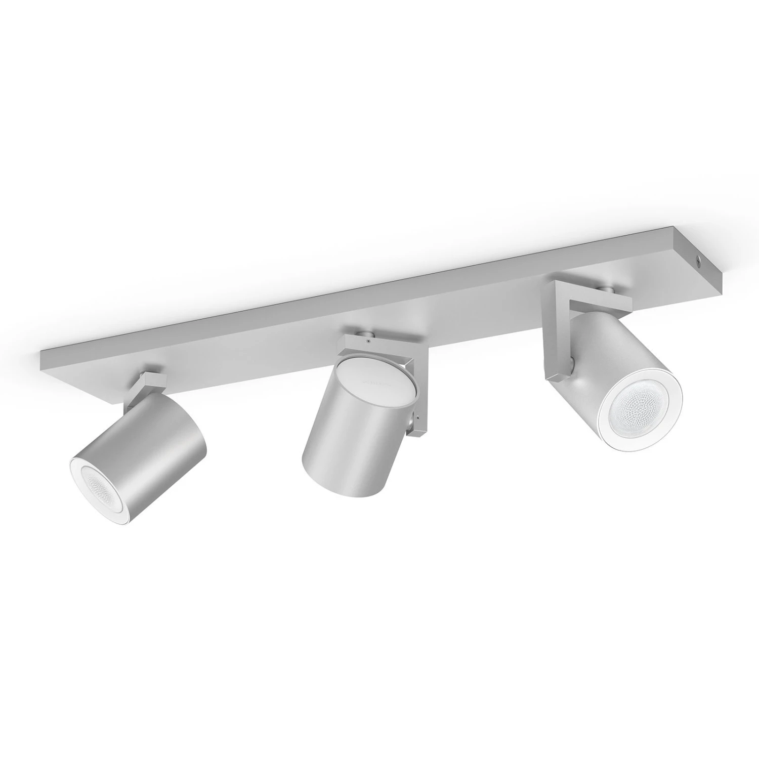 Philips Hue Argenta Spot LED 3 Luci Alluminio 2 Philips Hue Argenta Spot LED 3 Luci Alluminio - immagine 2