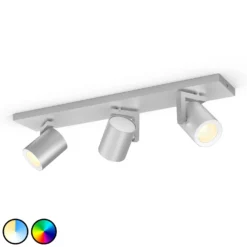 Philips Hue Argenta Spot LED 3 Luci Alluminio