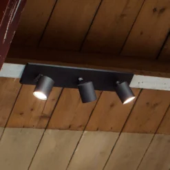 Philips Hue Runner 3 Luci Con Dimmer, Nero