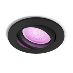Philips Hue Centura Spot LED Rotondo, Nero