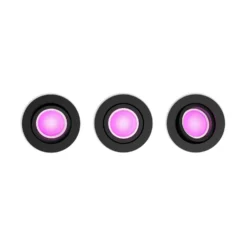 Philips Hue Centura Spot Incasso Rotondo 3x, Nero -Philips Hue Shop 7534332 3