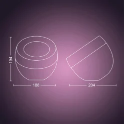 Philips Hue Iris WACA Lampada LED Da Tavolo, Rame -Philips Hue Shop 7534345 8