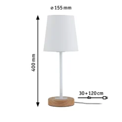 Paulmann Lampada Da Tavolo Stellan In Tessuto -Philips Hue Shop 7601080 3