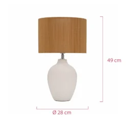 Pauleen Timber Glow Da Tavolo Paralume Di Bambù -Philips Hue Shop 7602898 5