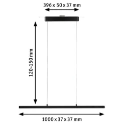 Paulmann URail Lento LED Sospesa ZigBee CCT Nero -Philips Hue Shop 7603244 8