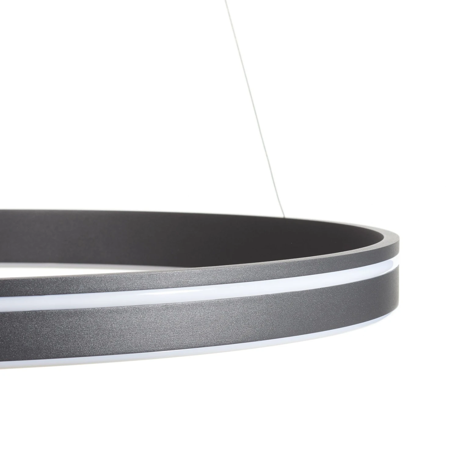 Paul Neuhaus Q-VITO Sospensione LED 59cm Antracite 5 Paul Neuhaus Q-VITO Sospensione LED 59cm Antracite - immagine 5