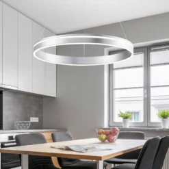 Paul Neuhaus Q-VITO Sospensione LED 59cm Acciaio 16 Paul Neuhaus Q-VITO Sospensione LED 59cm Acciaio -Philips Hue Shop 7610790 7