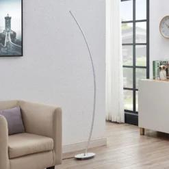 Lampada LED Ad Arco Nalevi, Argento Spazzolato -Philips Hue Shop 8032136 1