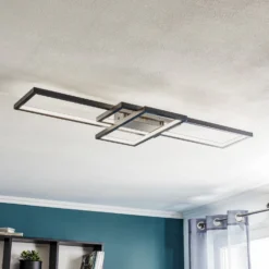 Lindby Manelia Plafoniera LED CCT, RGB, 104 Cm