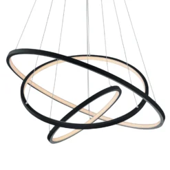 Trio WiZ Aaron LED A Sospensione Smart, Antracite