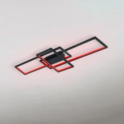 Trio WiZ Thiago Plafoniera Smart 104cm Antracite