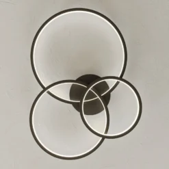 Trio WiZ Aaron Plafoniera LED Smart, Antracite -Philips Hue Shop 9011007 5