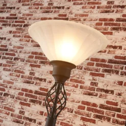 Lucande Piantana Dunja Con Luce Di Lettura -Philips Hue Shop 9620273 5