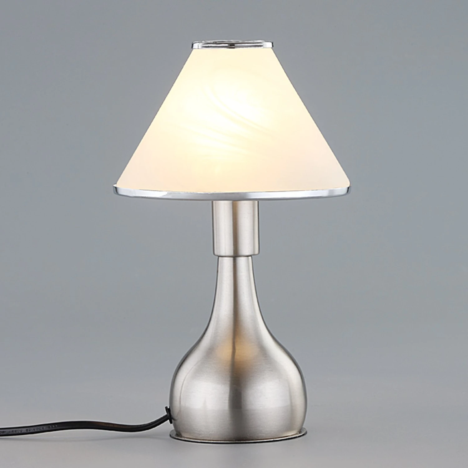 Ellen - Lampada Da Comodino In Vetro E Metallo 4 Ellen - Lampada Da Comodino In Vetro E Metallo - immagine 4