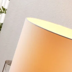 Lampada Da Tavolo In Tessuto Bianco Parsa -Philips Hue Shop 9621362 5