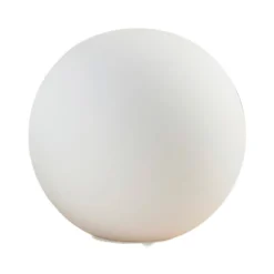 Lampada Da Tavolo Lindby Rhona, Bianco, Vetro Opalino, Ø 25 Cm, E27 -Philips Hue Shop 9624112 1