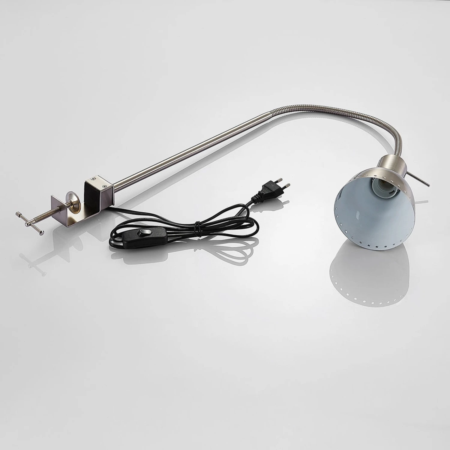 Lampada Con Morsetto Triska, Flessibile, Nichel 9 Lampada Con Morsetto Triska, Flessibile, Nichel - immagine 9